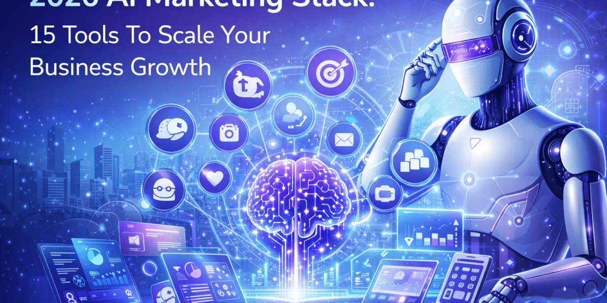 2026 AI Marketing Stack: 15 Tools To Scale Your Business Growth