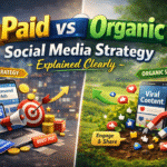 Paid vs Organic Social Media Strategy Explained Clearly