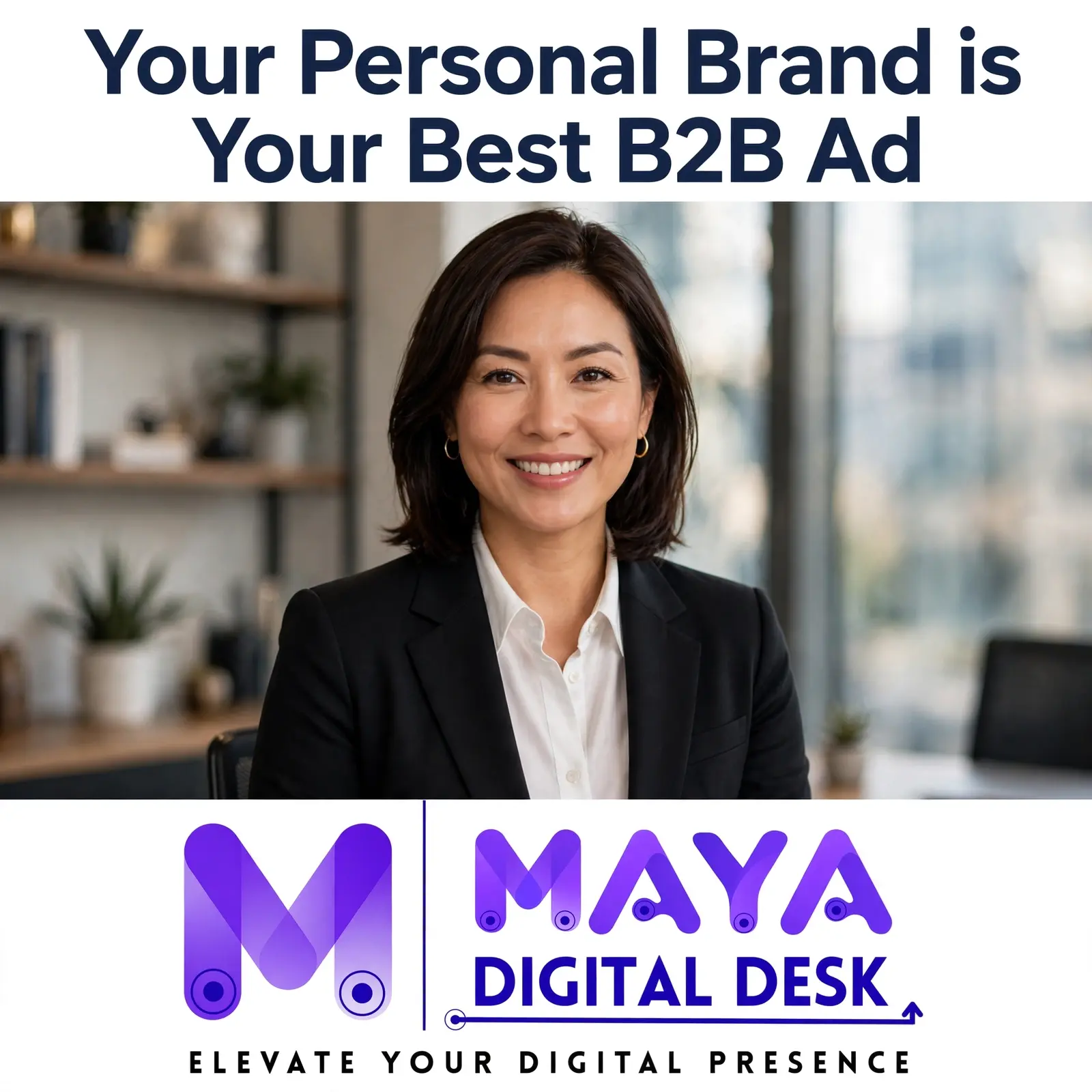 CEO portrait branding for LinkedIn personal branding